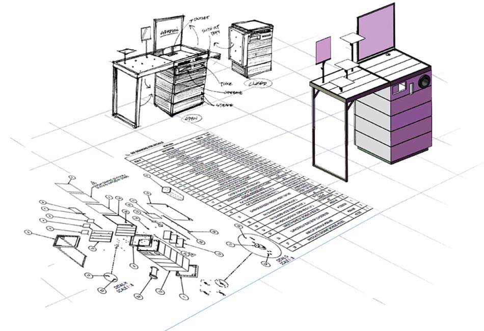 Bespoke Furniture Design and 3D Modeling