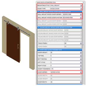 CAD Configurator for Door