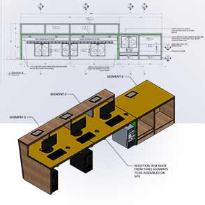 CAD Drafting for Furniture