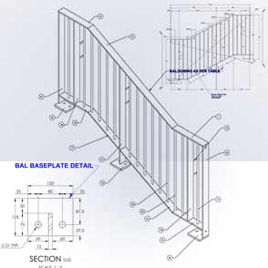 CAD Drawing for Building Product