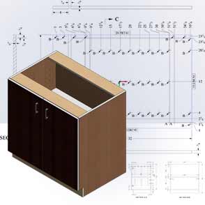 Cabinet Shop Drawings