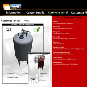 CAD Configurator for Tank