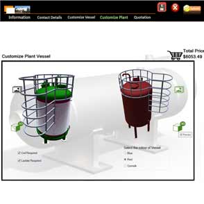 Product Configurator for Pressure Vessel