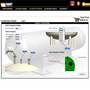 Driveworks Configurator of Pressure Tank