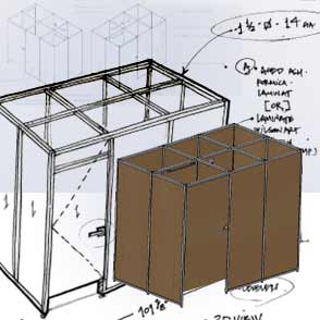 CAD Drawings of Retail Furniture