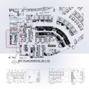 Joinery CAD Drawings of Office Plan