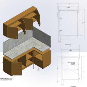 Kitchen Countertop Drafting