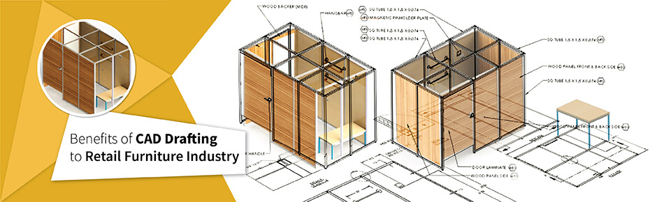 CAD Drafting Services: Dependence of Retail Furniture Manufacturing Industry