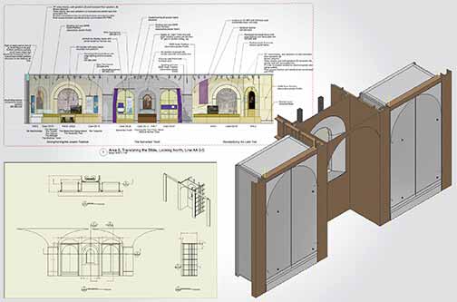 Manufacturing Drawings with detailed joinery