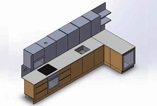 3D CAD Modeling of Metal and Wooden Furniture Manufacturers